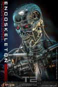|Terminator 2 Le Jugement dernier figurine Movie Masterpiece Die-cast  Endoskeleton(Battle Damaged Version) 31 cm | HOT TOYS 