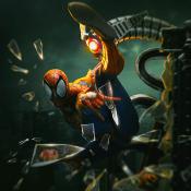 Spider-Man statuette 1/10 Art Scale Spider-Man 10th Anniversary 29 cm | IRON STUDIOS