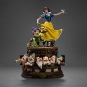 Blanche-Neige et les Sept Nains statuette 1/10 Art Scale Snow White and Dopey Deluxe Edition 21 cm | IRON STUDIOS 