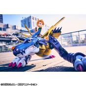 Digimon Adventure G.E.M. Precious Series statuette PVC Metal Garurumon & Ishida Yamato 30 cm | MEGAHOUSE