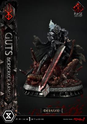 Berserk statuette 1/4 Guts Berserker Armor Rage Edition Deluxe Version 67 cm | Prime 1 Studio