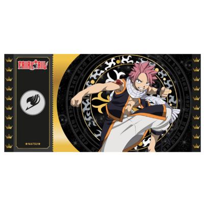 Natsu Black Golden Ticket Fairy Tail Collection 1 | Cartoon Kingdom