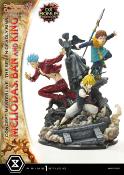 Seven Deadly Sins Concept Masterline Series statuette Meliodas, Ban and King Deluxe Bonus Version 55 cm | PRIME 1 STUDIO 