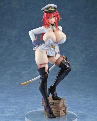 Original Character by Mataro statuette PVC 1/6 Scarlet Officer Tatiana 26 cm | Pink Cat