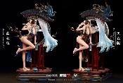 Chun Li 1/4  BLACK Version Street Fighter Crystal Series | Trieagles Studios