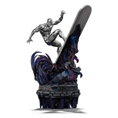 Marvel Comics statuette Infinity Gauntlet Diorama 1/10 Art Scale Silver Surfer Deluxe 36 cm | IRON STUDIOS