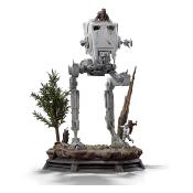 Star Wars statuette 1/20 Demi Art Scale AT-ST and Chewbacca 53 cm | IRON STUDIOS