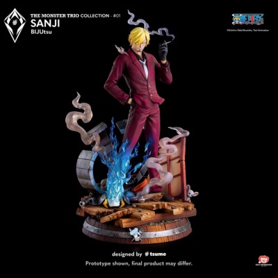 The Monster Trio Collection One Piece 1/4 SANJI BIJUtsu I Tsume Art