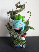 Trio Starter Pokémon Salamèche / Bulbizarre / Carapuce – Statue Unique Art « Starters Kanto »