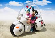 Dragon Ball Véhicule avec figurine S.H. Figuarts Bulma's Motorcycle Hoipoi Capsule No. 9 17 cm | BANDAI