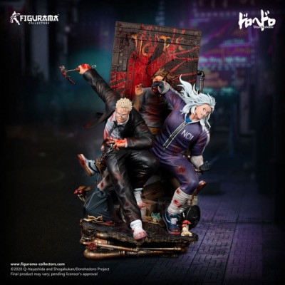 Dorohedoro Elite FigumiZ 1/8 Shin & Noi Elite 39 cm I Figurama