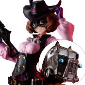 Persona 5 Royal statuette PVC Lucrea Noir (Haru Okumura) & Morgana Car 24 cm | MEGAHOUSE