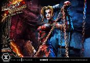 Dark Nights: Metal statuette Museum Masterline Series 1/3 Harley Quinn Who Laughs Concept Design by Caelos D`anda Deluxe Version 78 cm | PRIME 1 STUDIO