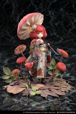The Mushroom Girls statuette PVC 1/1 No.6 Marasmius Haematocephalus 23 cm | REVERSE STUDIO