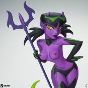 Original Artist Series statuette Devil Girl (Purple and Green Variant) 30 cm | SIDESHOW