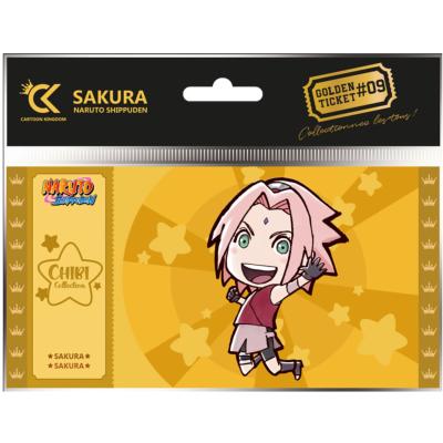 NARUTO GOLDEN TICKET CHIBI SAKURA | CARTOON KINGDOM