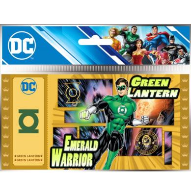 Golden Ticket DC Comics Justice League - Green Lantern | CARTOON KINGDOM