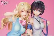 OshiRabu: Waifus Over Husbandos pack 2 statuettes 1/7 Ren Furutachi & Akuru Hayahoshi 23 cm | APEX