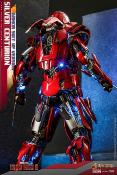 Iron Man 3 figurine Movie Masterpiece 1/6 Silver Centurion (Armor Suit Up Version) | Hot Toys