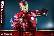 Iron Man 2 figurine 1/4 Iron Man Mark IV with Suit-Up Gantry 49 cm | Hot Toys