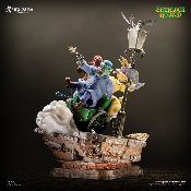 Sherlock Holmes 1/8 Diorama d’Élite Sherlock Hound, Watson et Mme Hudson Statue | Figurama Collectors