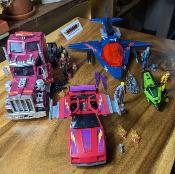 M.A.S.K. Switchblade & Figurine Miles Mayhem véhicule High Tech Helicopter (HTH) 12 cm | The Loyal subjects