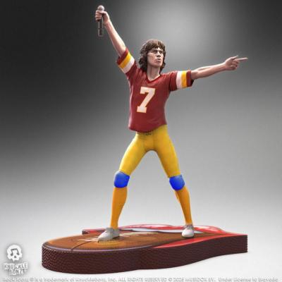 Rolling Stones statuette Rock Iconz Mick Jagger US Tour 1981 (Burgundy Jersey) 22 cm | KNUCKLEBONG