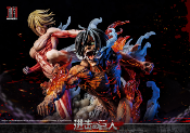 The Female Titan vs Attack On Titan Collect Statue - Shingeki no Kyojin | Jimei Palace 