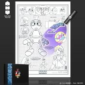 ArtPrint UV ULYSSE 31 : Nono le petit robot A4  | WE ARE TOKYO