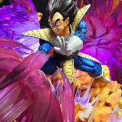 Goku kaioken & Vegeta galick gun HQS+ Dragon Ball Z Statue DBZ | Tsume-Art