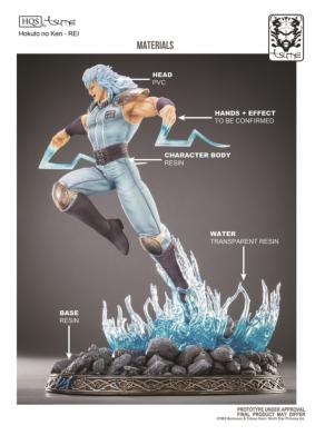 Rei 1/6 HQS Hokuto No Ken statue | Tsume Art