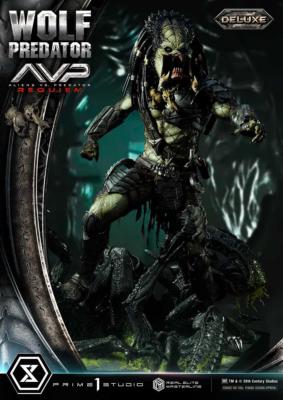 Alien vs. Predator statuette Real Elite Masterline Series 1/3 Requiem Wolf Predator Deluxe Ver. 95 cm | PRIME 1 STUDIO