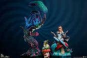 Fairytale Fantasies Collection statuette Lady Cheshire Cat (Deluxe Edition) 63 cm | SIDESHOW