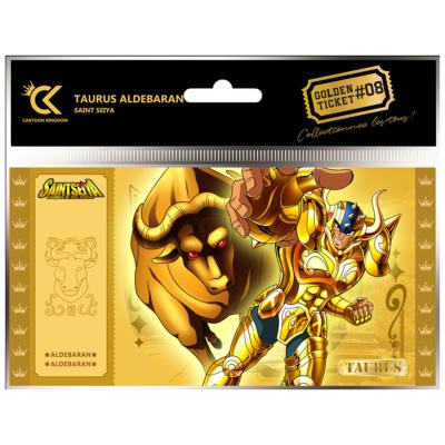 Aldebaran Golden Ticket Saint Seiya Taurus Gold Saint | Cartoon Kingdom
