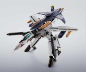 Macross figurine Hi-Metal R Chogokin VF-0S Phoenix (Roy Focker Use) & QF-2200D-B Ghost Set 14 cm | BANDAI