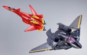 Macross 7 figurine DX Chogokin VF-17S Nightmare Stealthvalkyrie (Gamlin Kizaki use) 25 cm | BANDAI