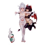 Ayakashi Triangle statuette PVC Matsuri Kazamaki & Suzu Kanade & Shirogane 25 cm | Flare