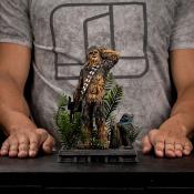 Star Wars Episode VI – Chewbacca & Tokkat Statuette Art Scale 1/10 (22 cm) | Iron Studios