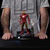 Marvel statuette 1/10 Deluxe Art Scale Iron Man Unleashed 23 cm | IRON STUDIOS