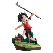 One Piece G.E.M. Series statuette PVC Portgas D. Ace Run! Run! Run! 13 cm | MEGAHOUSE