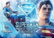 DC Comics statuette 1/4 Throne Legacy Collection Superman Fortress of Solitude on Throne (Design by Gabriele Dell'Otto) 52 cm | Prime 1 Studio