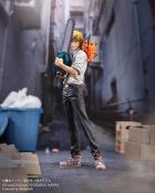 Chainsaw Man statuette S-Fire PVC 1/7 Denji & Pochita 24 cm | SEGA GOODS