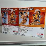 Luffy Zoro Boa Sanji + Luffy & Ace Lot 6 Figurines  | Figuarts Zero