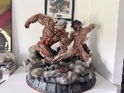 Eren Vs Armored Titan Attack on Titan I Figurama