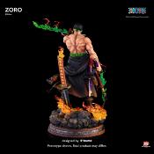 The Monster Trio Collection One Piece 1/4 Zoro Roronoa BIJUtsu I Tsume Art