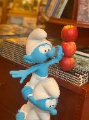 🟦 Colonne Schtroumpf XXL Collector 1 mètre Peyo – Collectoys Résine | Plastoy 