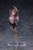 Original Character statuette PVC 1/6 OL-chan Who Doesn't Want to Go to Work Pink Ver. 26 cm