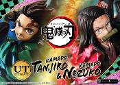 Demon Slayer: Kimetsu no Yaiba Concept Masterline Series statuette 1/6 Nezuko & Tanjiro Ultimate Ver. 56 cm | PRIME 1 STUDIOS 