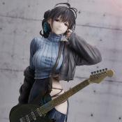 Juroku Illustration statuette PVC Guitar Meimei Backless Dress 26 cm | SENTINEL