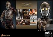 Star Wars: Episode II figurine 1/6 C-3PO 29 cm 20 TH | HOT TOYS